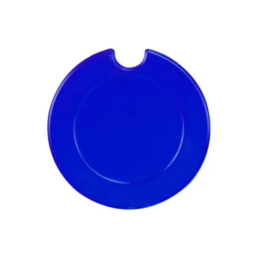 Round License Disc - Royal Blue